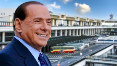 Silvio Berlusconi Malpensa