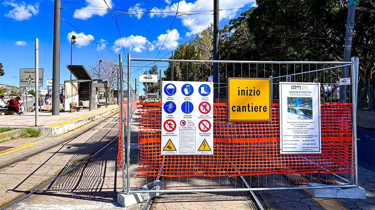 Inizio Lavori Tram