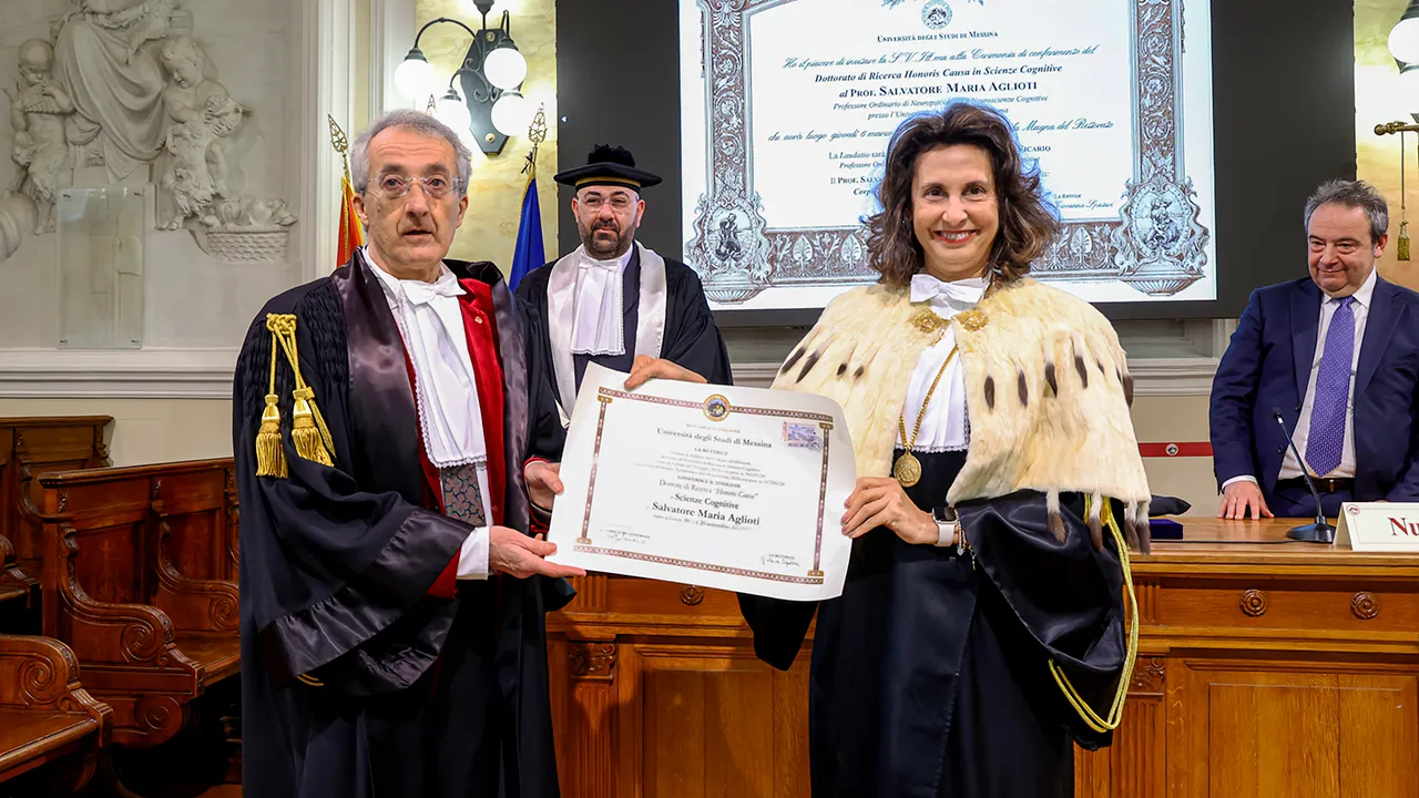 Laurea Salvatore Maria Aglioti